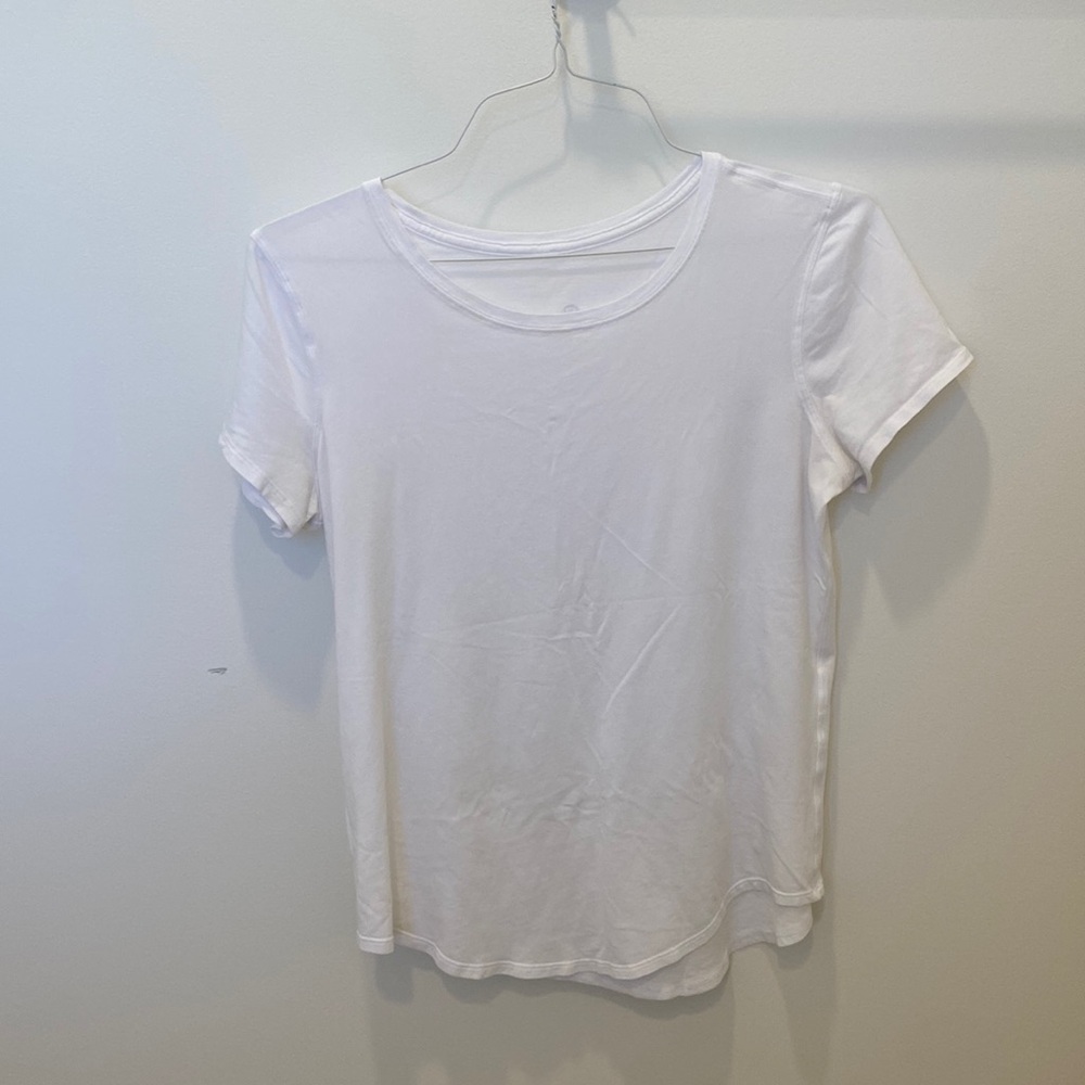 White lululemon Love Tee crewneck t shirt